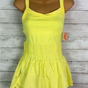FP Movement Yellow Activewear Dress